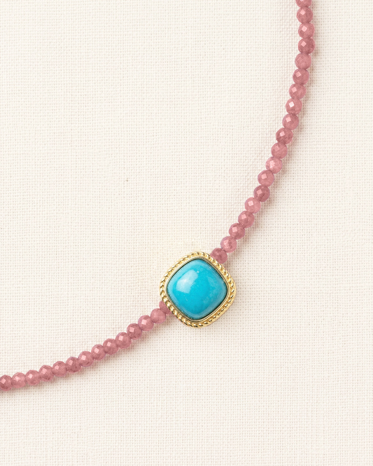 Roselle Turquoise Necklace