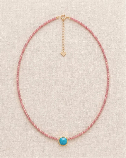 Roselle Turquoise Necklace
