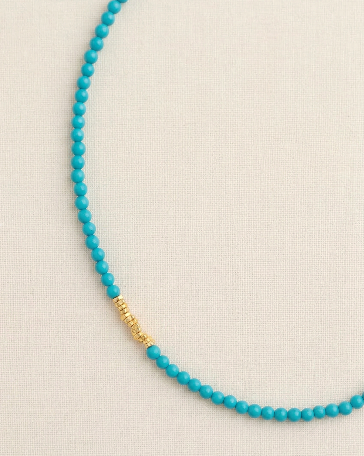 Turquoise Sage Silver Necklace