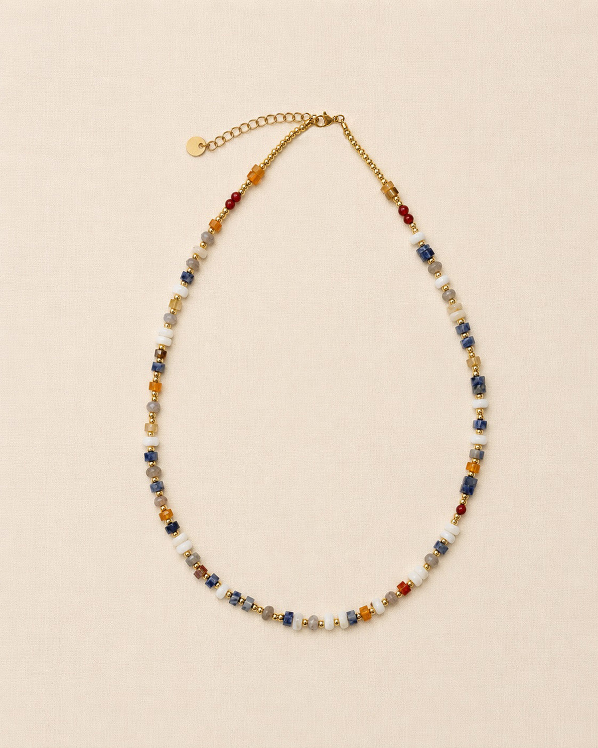 Lantana Mixed Natural Stone Necklace