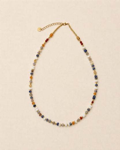 Lantana Mixed Natural Stone Necklace