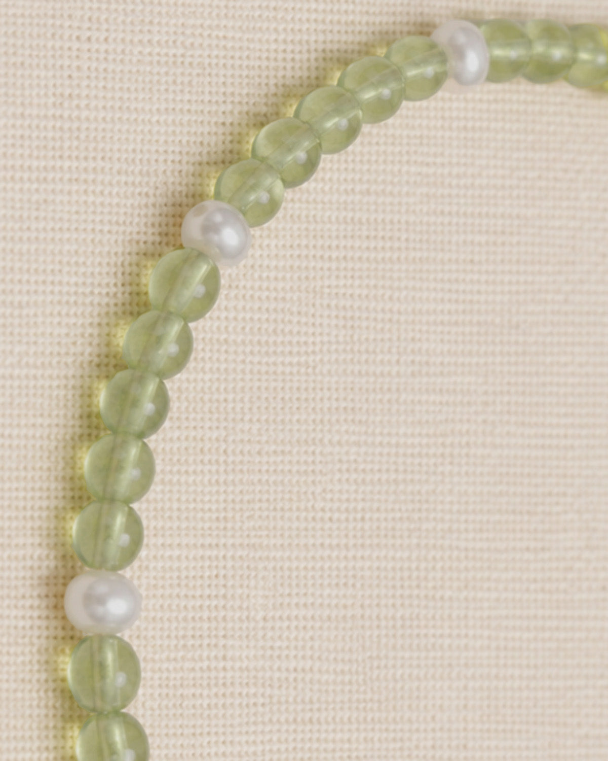 Oliva Peridot Pearl Bracelet