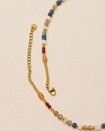 Lantana Mixed Natural Stone Necklace
