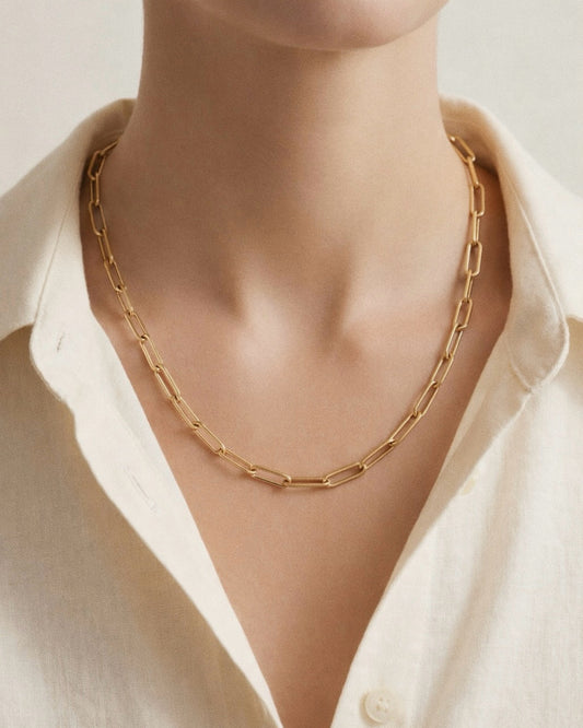 Paperclip Chain Necklace
