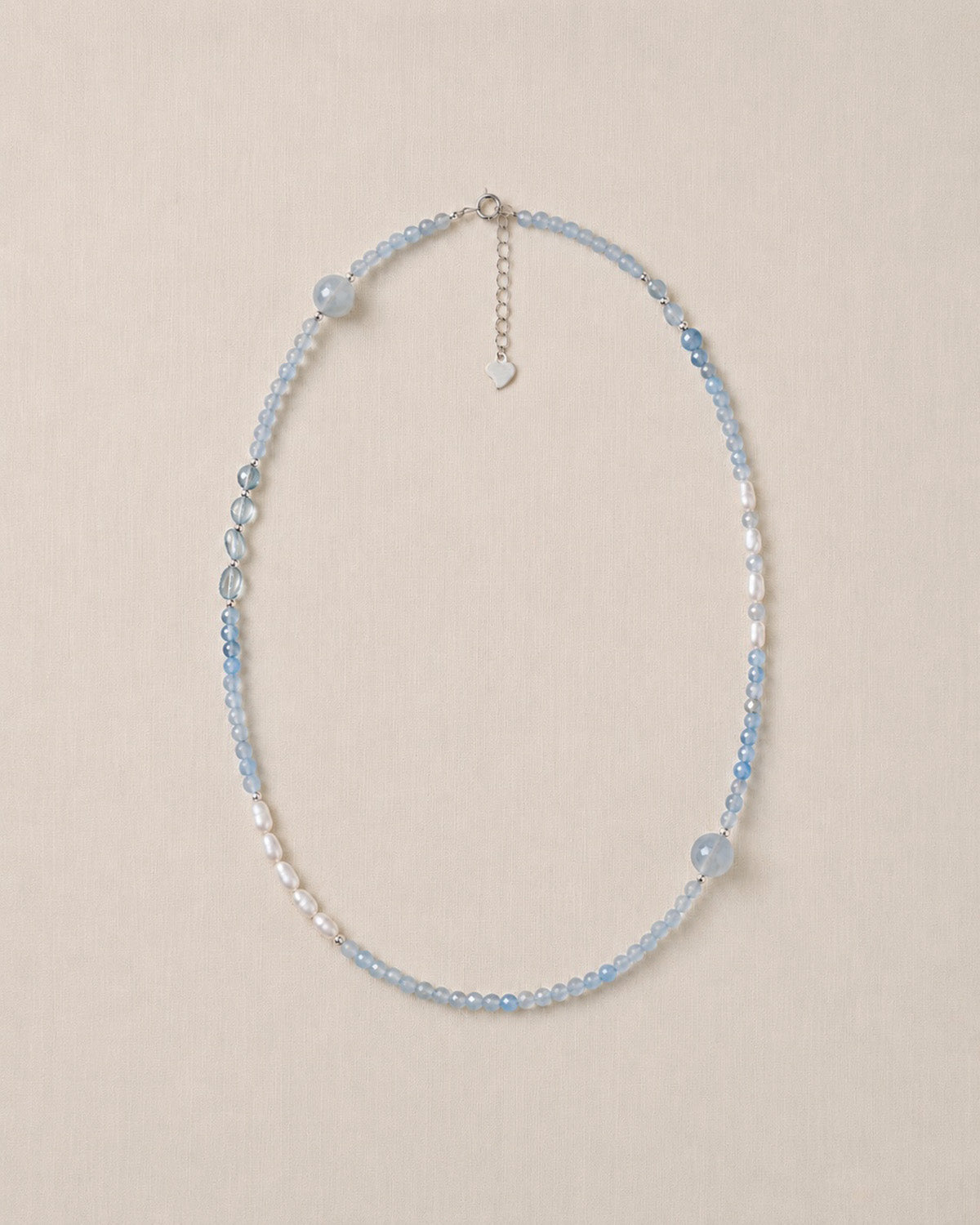 Plumbago Pearl Necklace