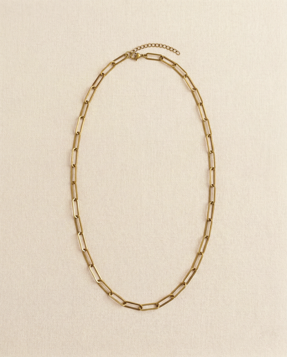 Paperclip Chain Necklace