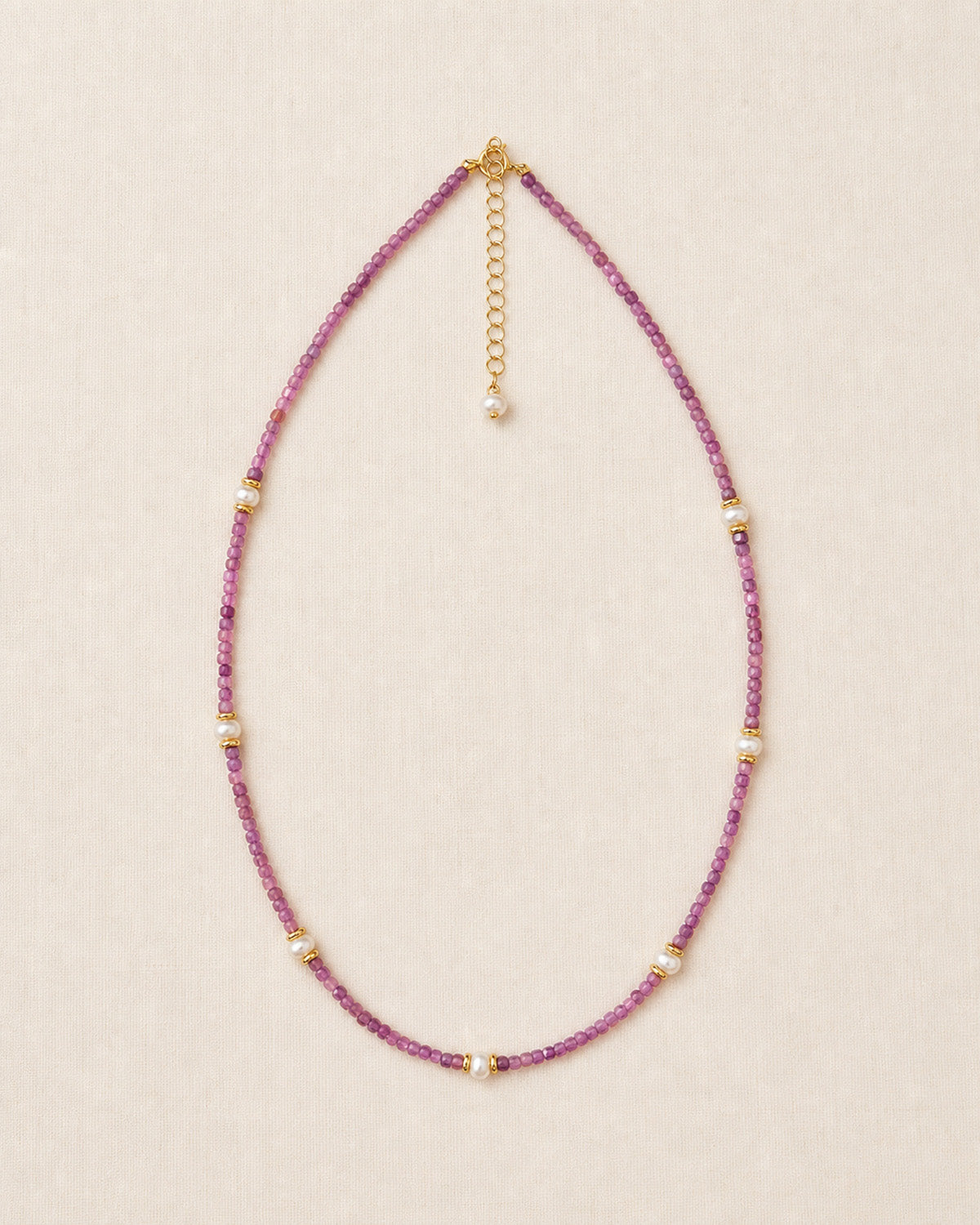 Ixora Pearl Necklace