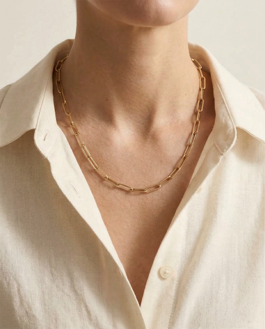 Paperclip Chain Necklace