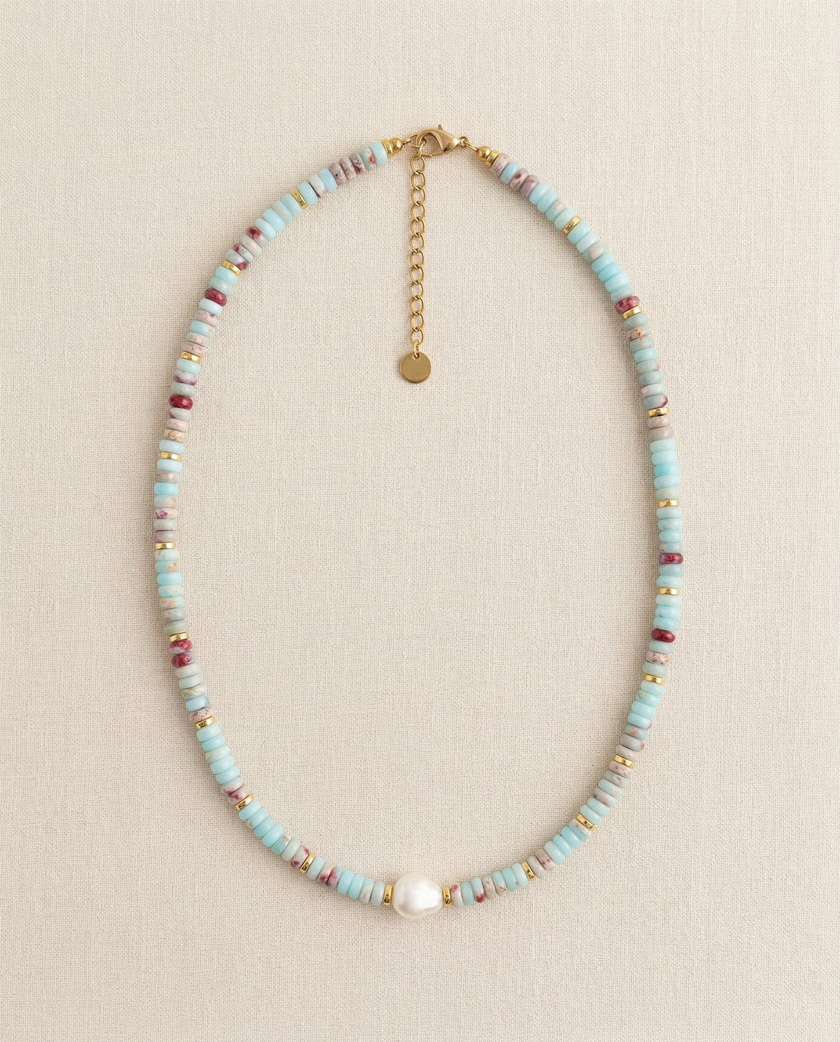 Hydrangea Shoushan Pearl Necklace